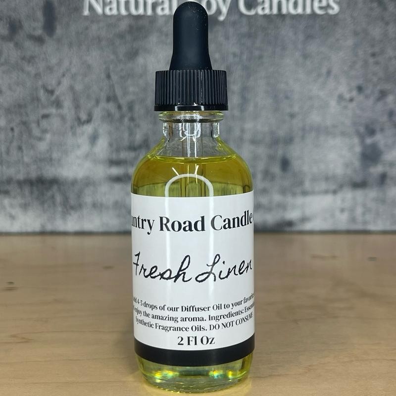 2oz Aroma Scented Diffuser Oil for Home Fragrance:_Fresh Linen
