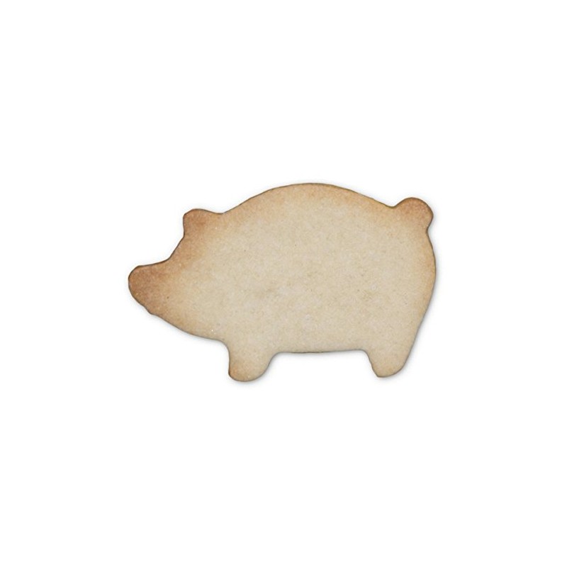 Staedter Lucky Pig Cookie Cutter, 7 cm, Stainless Steel, Silver