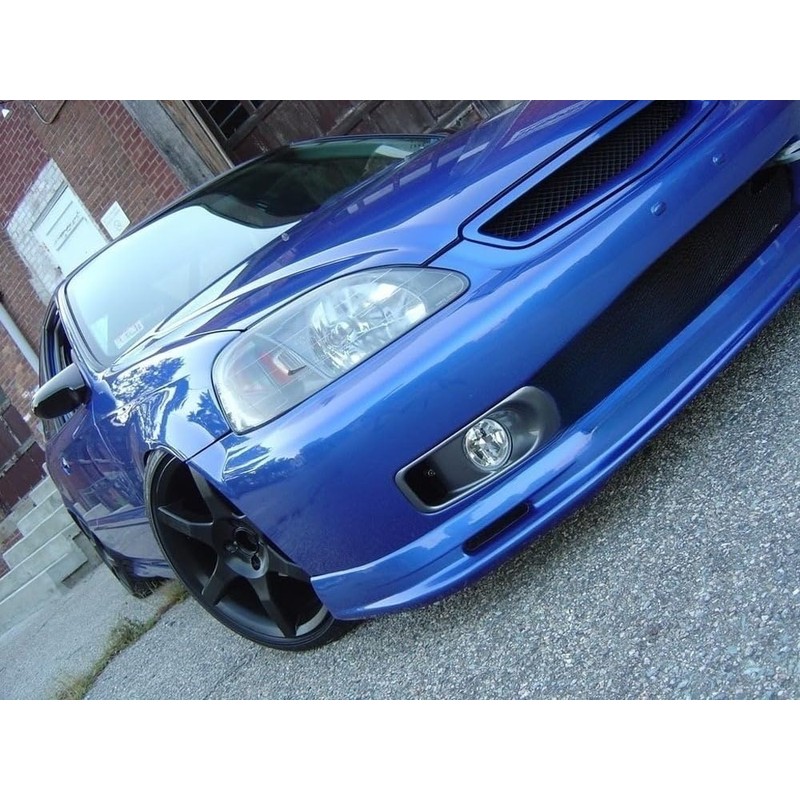 iJDMTOY JDM Black Universal Fit Front Bumper License Plate Relocator