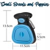 Poop Scooper (Blue Extender with Black Base, Small Breeds &