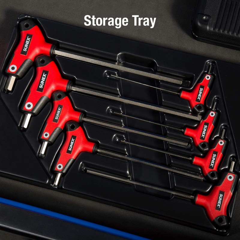Sunex 9858M, Hex Key Set, 8Piece, Metric, 2mm to 10mm,