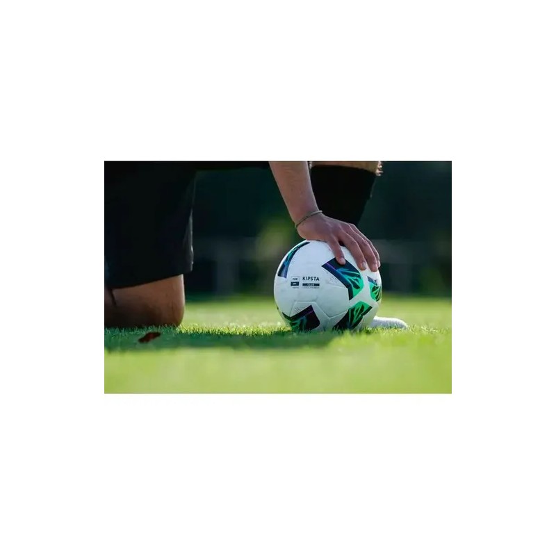 Balón de fútbol híbrido Fifa Basic, tamaño 5, color blanco