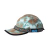 KAVU Strapvisor Strapcap Visor Lightweight-Wave Tie Dye-M