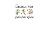 Singing Lesson Practice Planner & Journal (Fairy Theme)