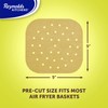 Reynolds Kitchens Air Fryer Liners 9'', 200 pcs Unbleached Parchment