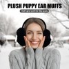 Bseical Ear Warmers Winter Rabbit Earmuffs, Plush Earmuffs for Winter,