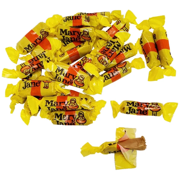 Mary Jane Candy Rolls 2 Pounds-NEW ATKINSONS BRAND