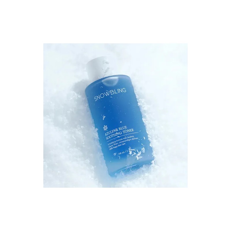 Snowbling Azulene Blue Soothing Toner Todo Tipo De Piel Día/noche