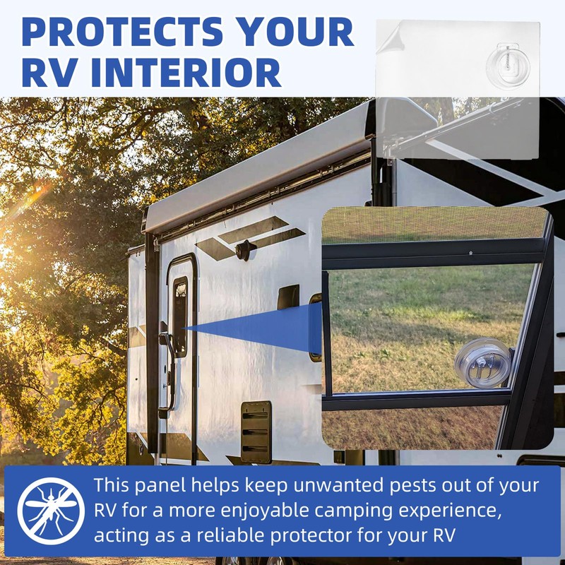 RV Screen Door Slider Panel 239061 Fits Most Popular RV