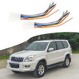 OTOTEC 2 Sets of Car Radio Wiring Harness 10-pin plug Harness 6-pin plug Harness Compatible with Toyota 87-Up Power 4 Speaker Compatible with Scion