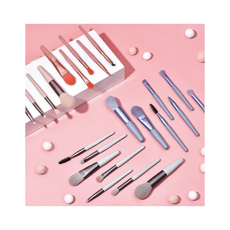 Plus Nao Makeup Brush Set of 8 Women Makeup Brushes