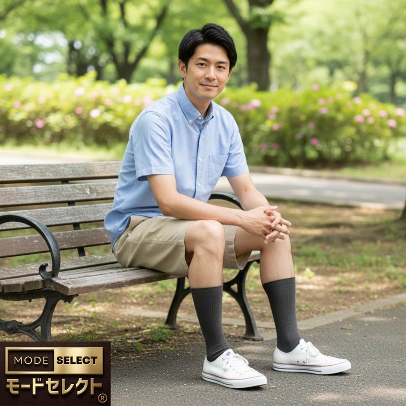 Mode Select M07 Men's Summer Business Socks, Men's, Summer, Cool,