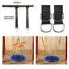 RedSwing 43" Flying Saucer Swing for Kids Outdoor, Large Round