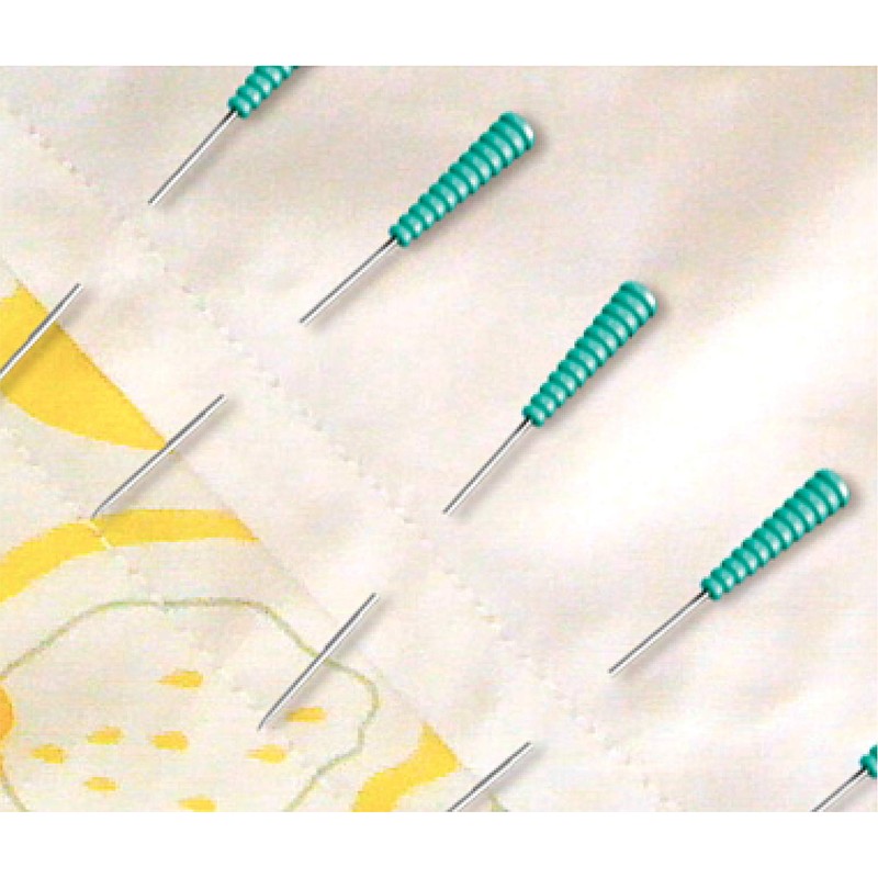 Taylor Seville Originals Patchwork Magic Pins, Metal, Green, 0.5 x