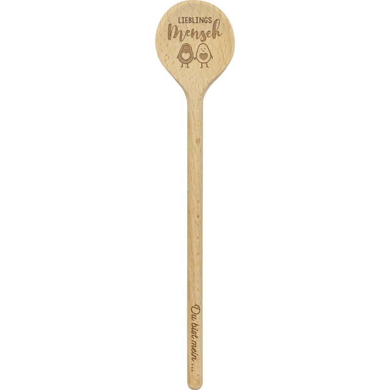 GRUSS & CO 47811 "Human" Wooden Spoon Beech Wood Cooking