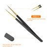HARFINGTON ESD-11 Precision Tweezers 141mm Pointed Anti-Static Non-Magnetic Stainless Steel