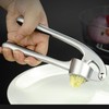 Stainless Steel Garlic Press, Garlic Press, Garlic Press, Dishwasher Safe,