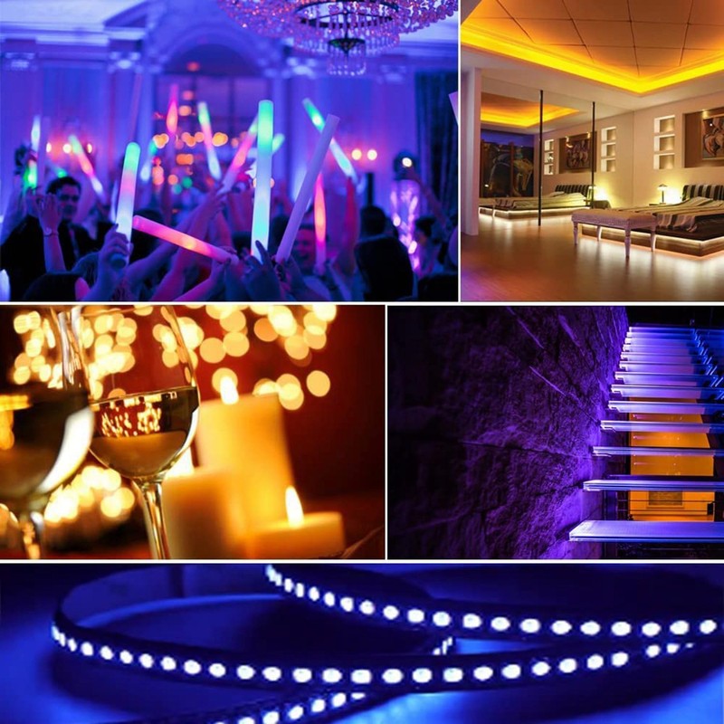RESFNSE 5 Pin LED Strip Connector Kit White LED Strip