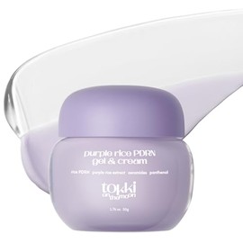 Purple Rice PDRN Gel & Cream Moisturizer | Deep Hydration & Skin Barrier Care | Ceramide & Panthenol | Dehydrated & Sensitive Skin | Vegan Korean Skincare | 1.69 fl oz (50 g)