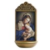 Christian Brands Sassoferrato Madonna and Child 6" Holy Water Font