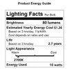 WE05X20431 Dryer Drum Replacement Bulbs,120V/10W/E12,Dryer Light Bulb Compatible with GE