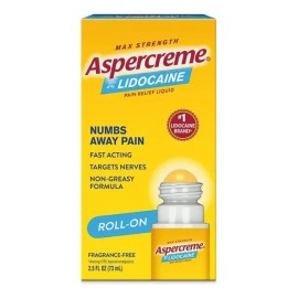 Aspercreme Lido Roll-on Alivio del Dolor Sin Olor Imp Eua