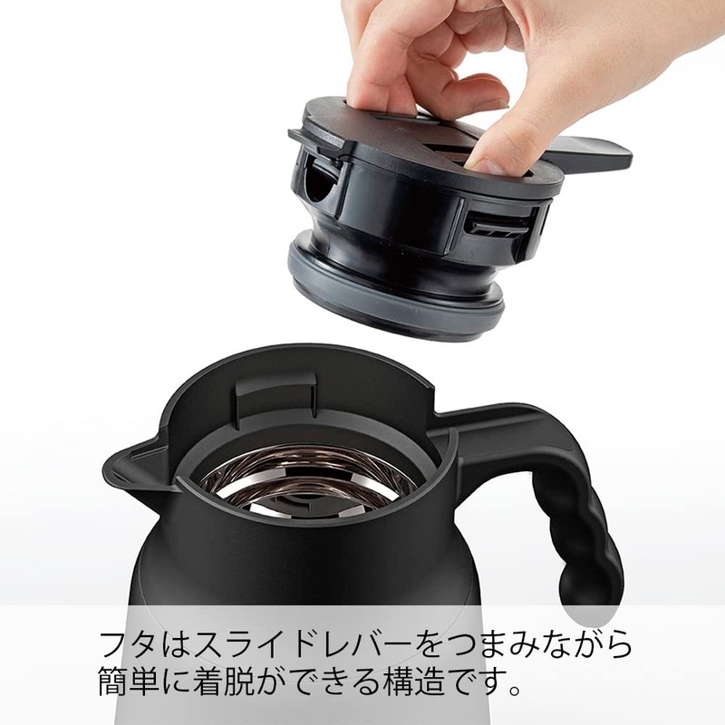 HARIO V60 Insulated Stainless Steel Server PLUS 800 Capacity: 800ml