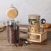KKC HOME ACCENTS Airtight Glass Coffee and Sugar Storage Jars