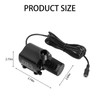 12V Submersible Water Pump, Adjustable Flow 210 GPH for Aquarium/Fountain/Hydroponics,