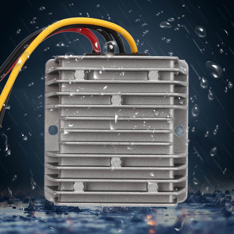 Converter Voltage Regulator 9-40V DC to 24V IP68 Waterproof for