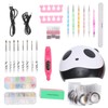 12Pcs Nail Art Kit Rhinestones Dotting Pen Nail Drill Pen