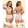 LEVAO High Waisted Seamless Womens Lace Underwear Ladies Soft No