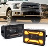 OCHYIT - Luces antiniebla LED F150 con luz antiniebla ámbar