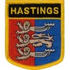 Klicnow Hastings (City of) Shield Embroidered Patch 7cm x 6cm