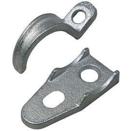 Sigma Engineered Solutions ProConnex 55141 Rigid Clamp Back and Strap Conduit Fitting 3/4-Inch Silver, 1-Pack