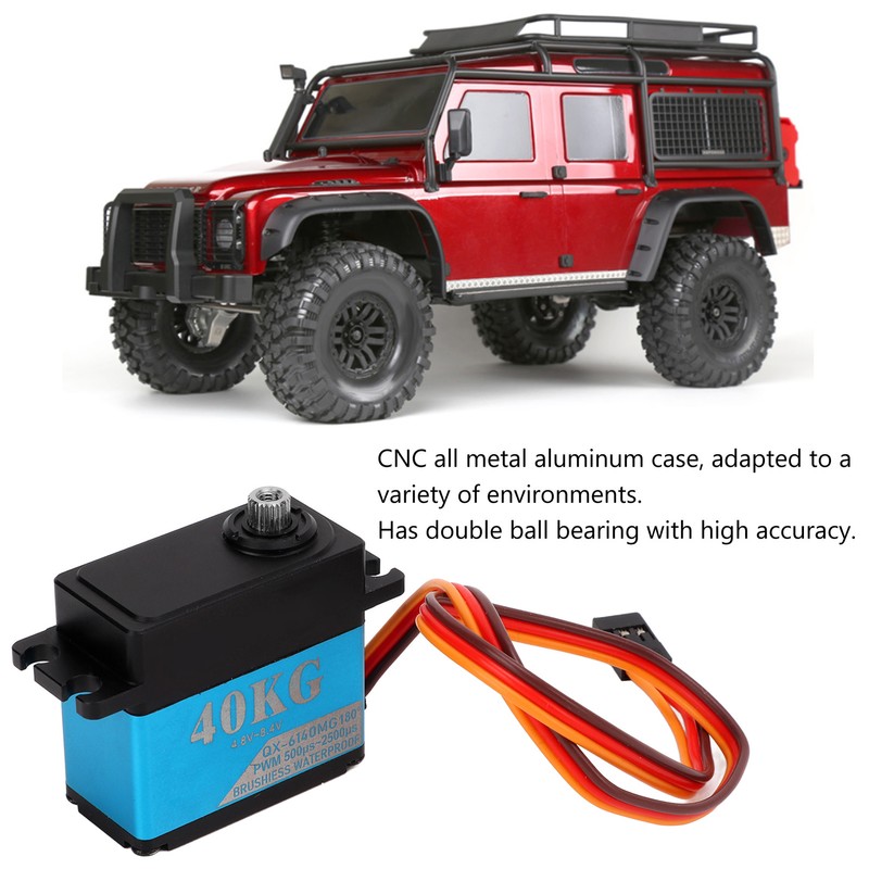 RC Car Digital Servo 8.4V 40KG High Torque All Metal