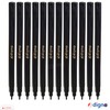 DIGNO SketchStic Felt Tip Pens, BLACK, Pack of 12, Fibre