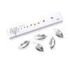 Leaf Traley "Leaves Branches" Silver 5-Piece Set ~ Refined Sharp