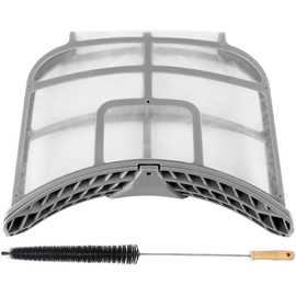 UPGRADED ADQ73373201 Dryer Lint Filter for LG Kenmore Dryer Lint Screen by Blutoget-Replace ADQ733732 PS7787727 DLEX9000V DLEX8000V DLEX8000W DLEX5000V DLEX5000W DLGX8001W,Vent Trap Cleaner Brush