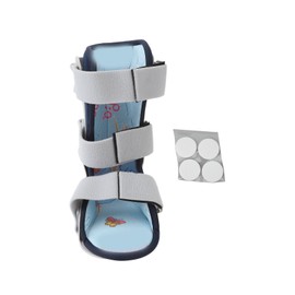 Kids Ankle Brace Comfortable Breathable Adjustable Child Walking Boot for Youth Injured Foot Right Foot M