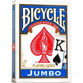 Springbok Bicycle Poker Size Jumbo Index Playing Cards (Colors May Vary)