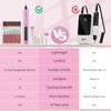 YLYYCC Cordless Nail Drill Electric File with UV Nail Lamp: