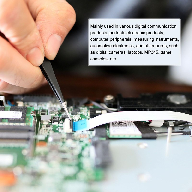 sourcing map FFC FPC Connector Board 10 Pin 0.5mm 2.54mm