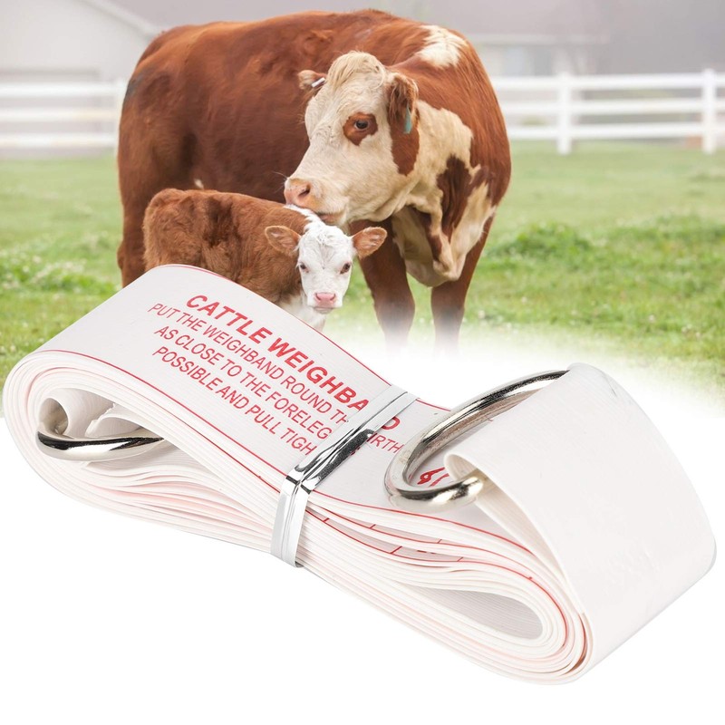 EVTSCAN Cattle Tape Measure Bust Weight Contrast Ruler Soft Body