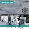 LivinEase Double Fitted Sheet -10inch(26cm) Deep Cotton Blend Fitted Sheets