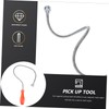 UKCOCO Flexible Magnetic Pickup Tool Non-skid Handle for Retrieving Nuts