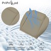 Priprilod Perforated Tan Driver Side Bottom Replacement Seat Cover Fit