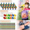 134 Pcs Building Blocks Party Favors with Temporary Tattoo Gift