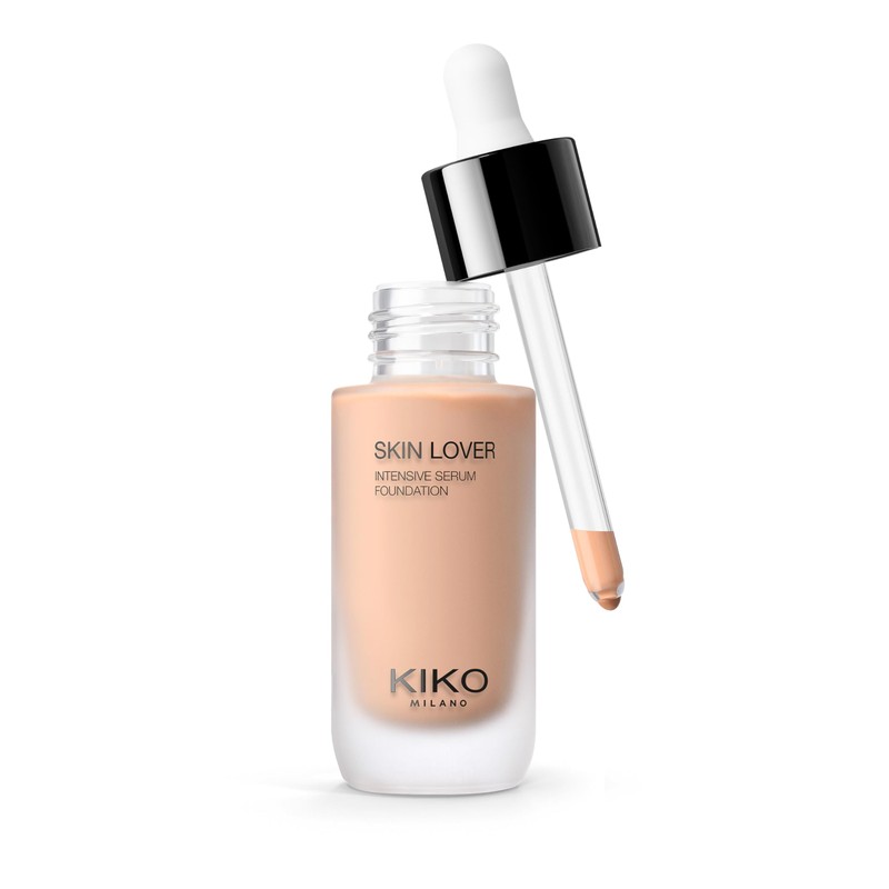 KIKO Milano Skin Lover Intensive Serum Foundation 3NR, Feuchtigkeitsspendende Serum-Foundation