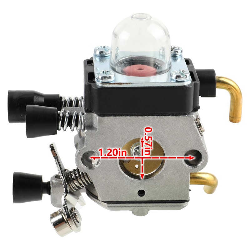 AUTOKAY Carburetor Carb Fit for Stihl KM55 HL45 FS45L FS45C